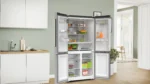 Serie 4 Kühl-Gefrier-Kombination, mehrtürig 183 x 90.5 cm Edelstahl – Bild 4