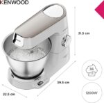 Kenwood Titanium Chef Baker KVC65.001WH, Weiß – Bild 3