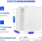 Bomann Mini Kühlschrank mit 58 Liter Nutzinhalt – Bild 2