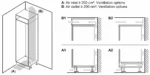 Serie 2 Einbau-Kühl-Gefrier-Kombination mit Gefrierbereich unten 177.2 x 54.1 cm Schleppscharnier – Bild 15