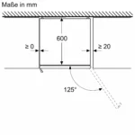 Serie 4 Freistehende Kühl-Gefrier-Kombination mit Gefrierbereich unten 186 x 60 cm Edelstahl – Bild 16
