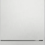 Serie 4 Freistehende Kühl-Gefrier-Kombination mit Gefrierbereich unten 203 x 60 cm Metall-Optik