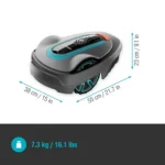 Mähroboter smart SILENO city 600 m² Set mit LONA Technologie + gratis Garage – Bild 8