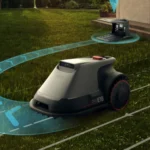 Set - mit Mähroboter E15 für bis zu 800 m² + gratis Garage + gratis Ersatzklingenbox – Bild 7