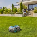 Mähroboter smart SILENO free 800 m² Set + gratis Zwischenstecker + gratis Garage – Bild 5