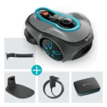 Mähroboter smart SILENO free 800 m² Set + gratis Zwischenstecker + gratis Garage – Bild 2