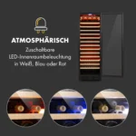 Vinovilla 59,5cm 165 Flaschen Unterbau-Weinkühlschrank Schwarz – Bild 3