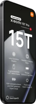 Xiaomi 15T Pro Dual Sim - Black - 1.000 GB – Bild 4