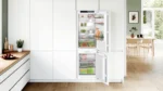 Serie 6 Einbau-Kühl-Gefrier-Kombination mit Gefrierbereich unten 177.2 x 55.8 cm Flachscharnier mit Softeinzug – Bild 2