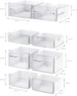 Serie 4 Kühl-Gefrier-Kombination, mehrtürig 183 x 90.5 cm Edelstahl – Bild 10