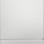 Serie 4 Freistehende Kühl-Gefrier-Kombination mit Gefrierbereich unten 203 x 60 cm Metall-Optik