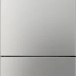 Serie 4 Freistehende Kühl-Gefrier-Kombination mit Gefrierbereich unten 186 x 60 cm Metall-Optik