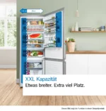 Serie 6 Freistehende Kühl-Gefrier-Kombination mit Gefrierbereich unten 203 x 70 cm Edelstahl – Bild 19