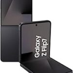 Samsung Galaxy Z Flip7 AI Smartphone mit Galaxy AI, KI-Handy mit Android, Faltbares Design, Infinity Frontdisplay, 50-MP-Weitwinkelkamera, 512 GB, 12 GB RAM, JetBlack, 3 Jahre Herstellergarantie