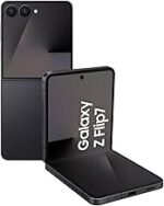 Samsung Galaxy Z Flip7 AI Smartphone mit Galaxy AI, KI-Handy mit Android, Faltbares Design, Infinity Frontdisplay, 50-MP-Weitwinkelkamera, 512 GB, 12 GB RAM, JetBlack, 3 Jahre Herstellergarantie