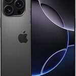 Apple iPhone 16 Pro Max, 256GB, Titan Schwarz (Generalüberholt)