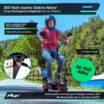 E-Scooter Street 40 Pro Elektro Roller mit Straßenzulassung klappbar (E Scooter, E Roller, Elektro Roller), EScooter mit Straßenzulassung, Elektroroller mit Gepäckkorb, E Scooter – Bild 6