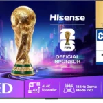 Hisense 100E7Q PRO TV, 100 Inches, 4K UHD QLED, Smart TV, 144Hz Game Mode Pro, Filmaker Mode, AMD FreeSync Premium, AI HDR Upscaler, Built in Subwoofer, Dolby Vision IQ & Atmos, Voice Control (2025)