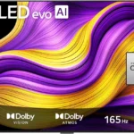 LG OLED65G57LW TV 65 Inch (165 cm) 4K OLED evo AI TV (α11 Gen2 4K AI Processor, webOS 25, 120Hz (VRR up to 165Hz)) [Model Year 2025]