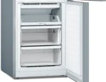 Serie 2 Freistehende Kühl-Gefrier-Kombination mit Gefrierbereich unten 176 x 60 cm Metall-Optik – Bild 5