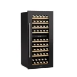 Vinsider 59,2cm 79 Flaschen Einbau-Weinkühlschrank​ 2 Zonen Schwarz
