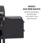 Kingsville Smoker Kombigrill Gas Kohle – Bild 10