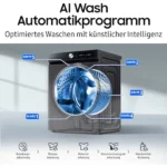 Samsung WF90F09C4SU2 Waschmaschine mit automatischer Waschmittel – Bild 5