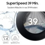 Samsung WF90F09C4SU2 Waschmaschine mit automatischer Waschmittel – Bild 8